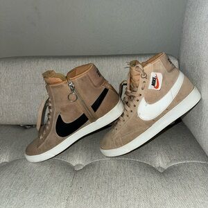 Size 9- Nike Blazer Rebel XX Mid Bio Beige W